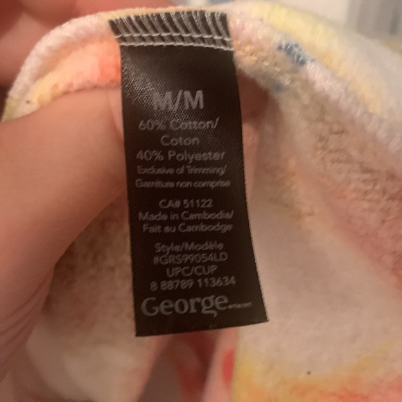 Awesome Full Zip Light Splatter Hoodie from George SZ Medium 😍 - Picture 4 of 5